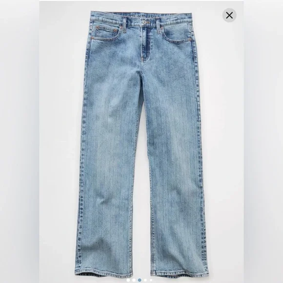 American Eagle Stovepipe High Rise Strigid Jeans 24w - Picture 3 of 7